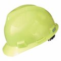 Lighthouse Standard V-Gard Slotted Cap Hi-Viz Yellow With Fas-Trac Suspension LI439837